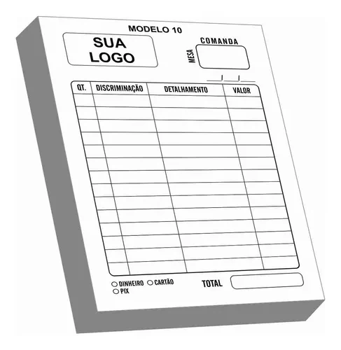 TALÃO 1 VIA